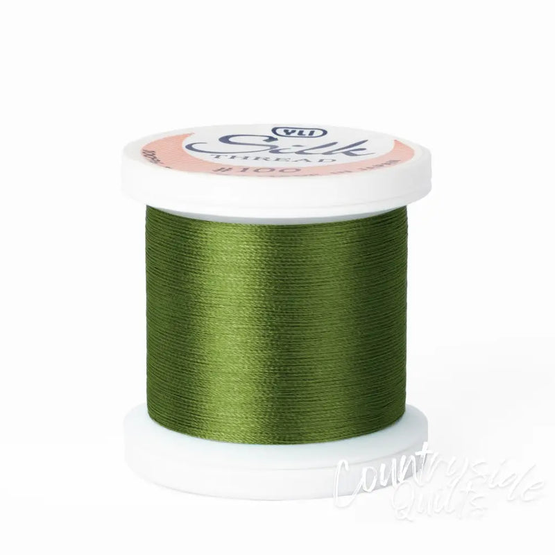 Silk #100 - 247 Leaf Green Spool Thread 202-10-247