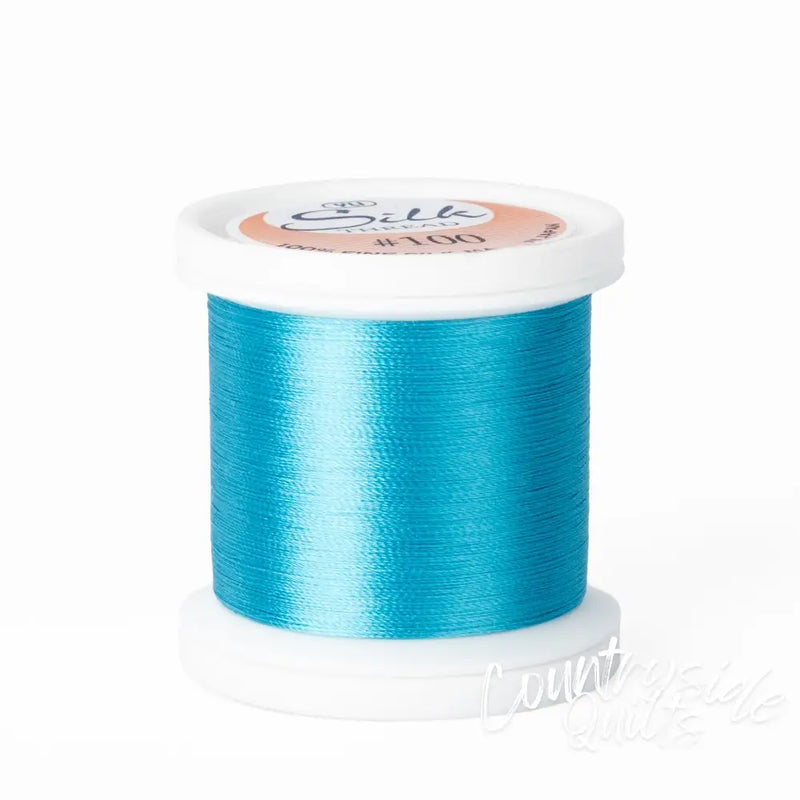 Silk #100 - 250 Bright Aqua Spool Thread 202-10-250
