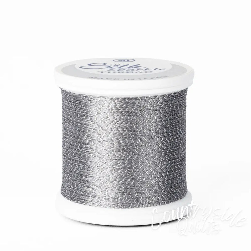 Silk #100 - S32 Silver Sparkle Spool Thread 202-0M-S32