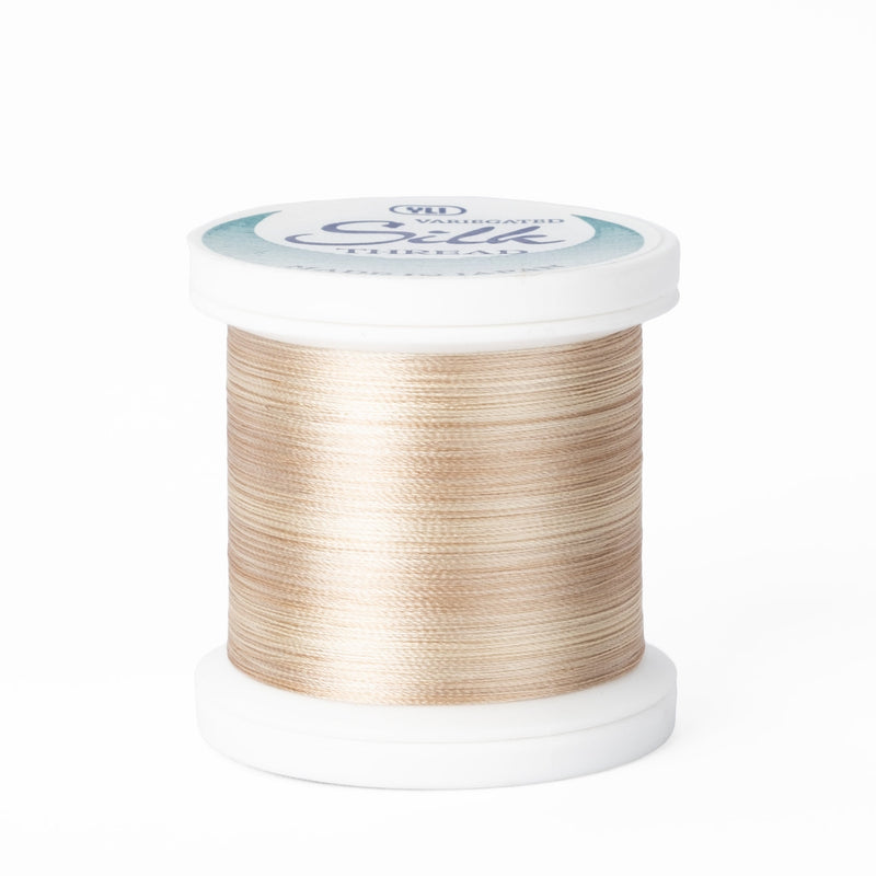 Silk #100 - 01V Variegated Tan Spool