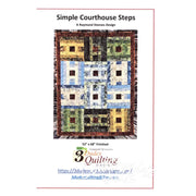 Simple Courthouse Steps Quilt Pattern 739406408898