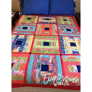 Simple Courthouse Steps Quilt Pattern 739406408898