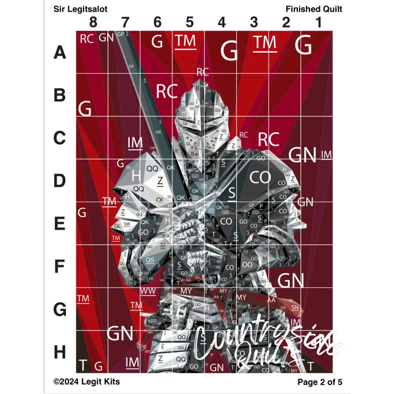 Sir Legitsalot Pattern PT058