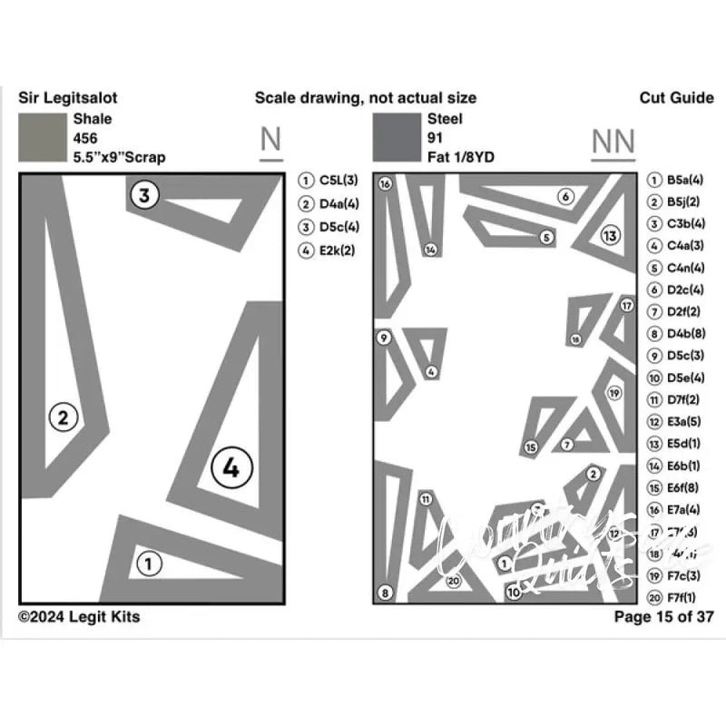 Sir Legitsalot Quilt Kit QK058