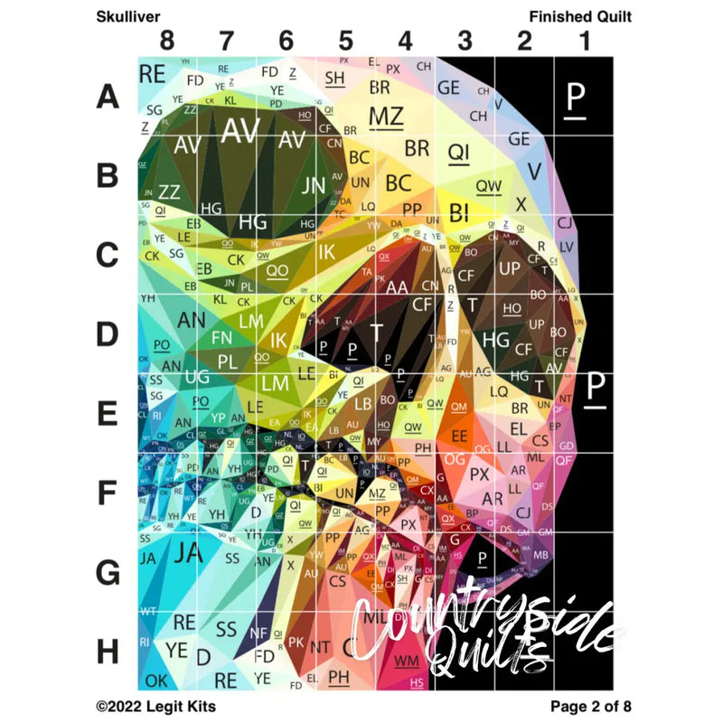 Skulliver Quilt Kit QK031