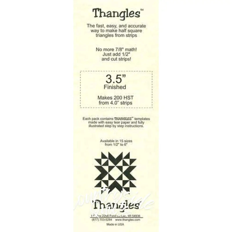 Thangles - 3.5 Finished THAN35F
