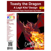 Toasty the Dragon Quilt Kit QK037