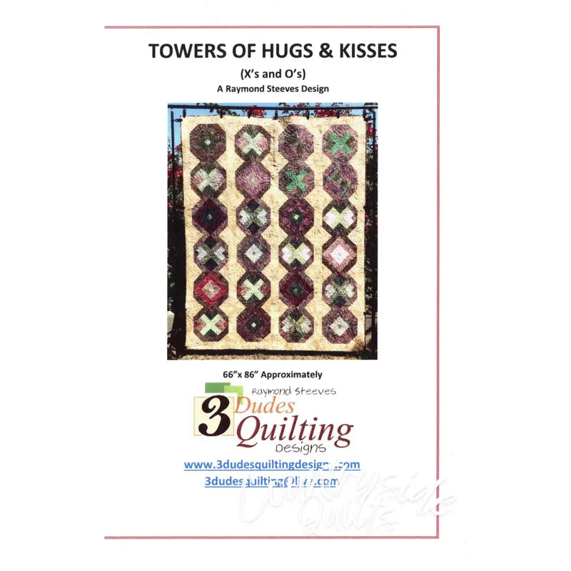 TOWERS OF HUGS AND KISSES X’s and O’s Quilt Pattern