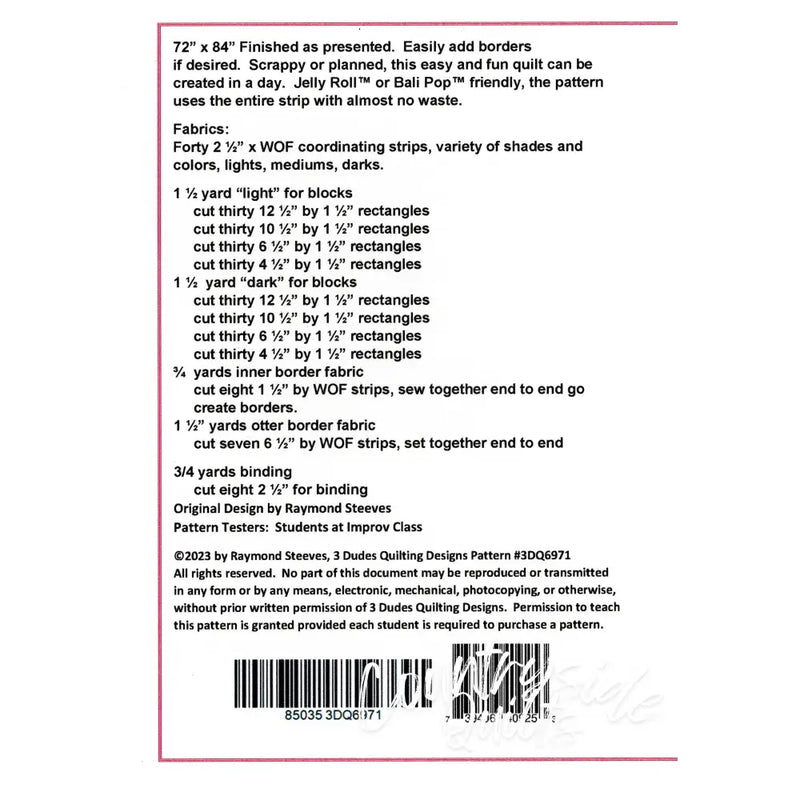 TWENTY IN A SQUARE Quilt Pattern 739406409253