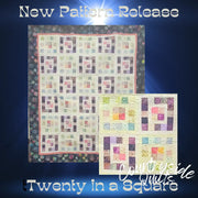 TWENTY IN A SQUARE Quilt Pattern 739406409253