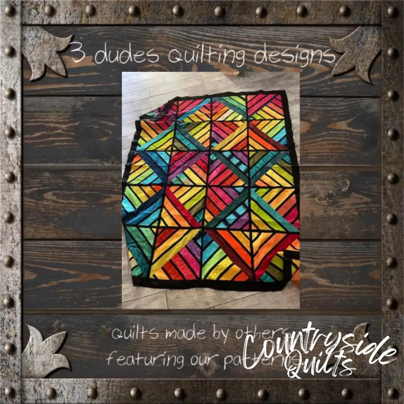 VanGot-it Stripes Quilt Pattern 739406409109