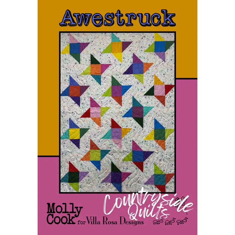 Villa Rosa Designs - Awestruck - Post Card Quilt Pattern