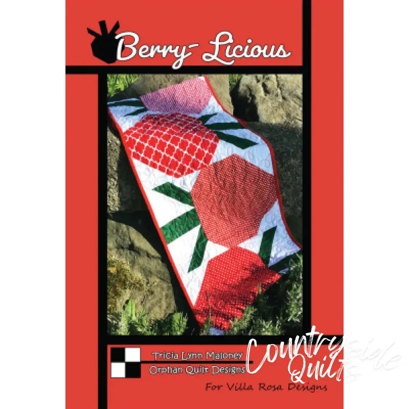 Villa Rosa Designs - Berry-Licious - Post Card Quilt