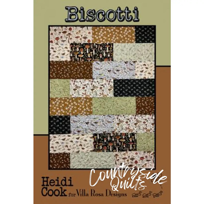 Villa Rosa Designs - Biscotti - Post Card Quilt Pattern