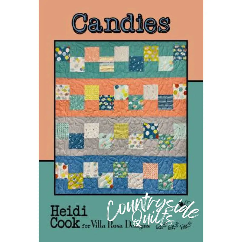 Villa Rosa Designs - Candies - Post Card Quilt Pattern