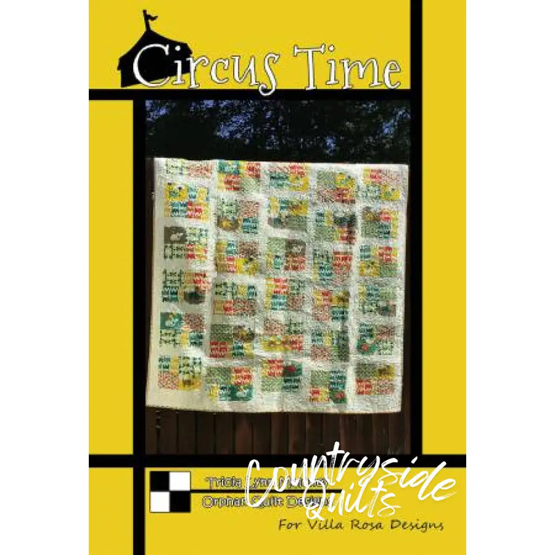 Villa Rosa Designs - Circus Time - Post Card Quilt Pattern