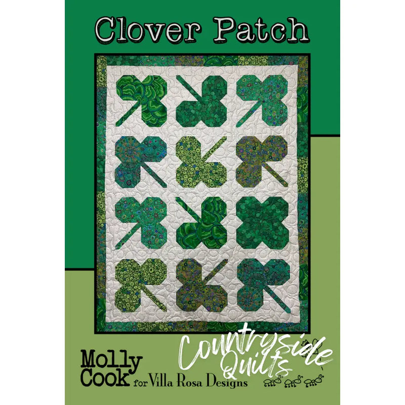 Villa Rosa Designs - Clover Patch - Post Card Quilt Pattern