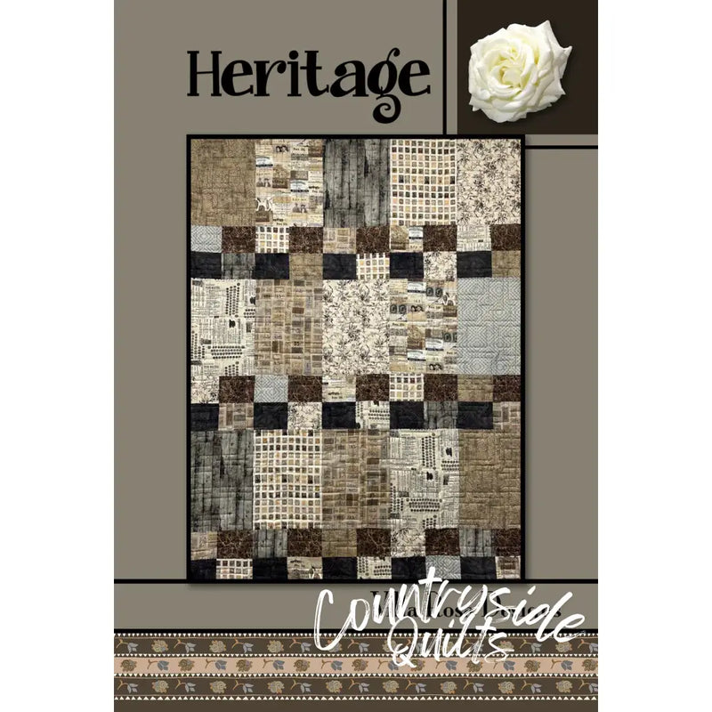 Villa Rosa Designs - Heritage - Post Card Quilt Pattern