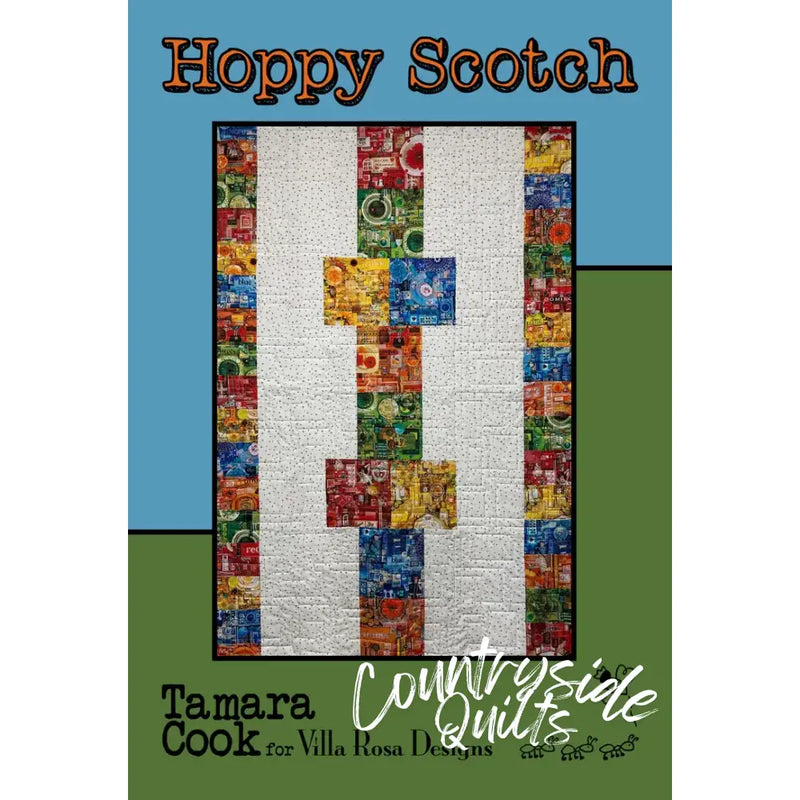 Villa Rosa Designs - Hoppy Scotch - Post Card Quilt Pattern