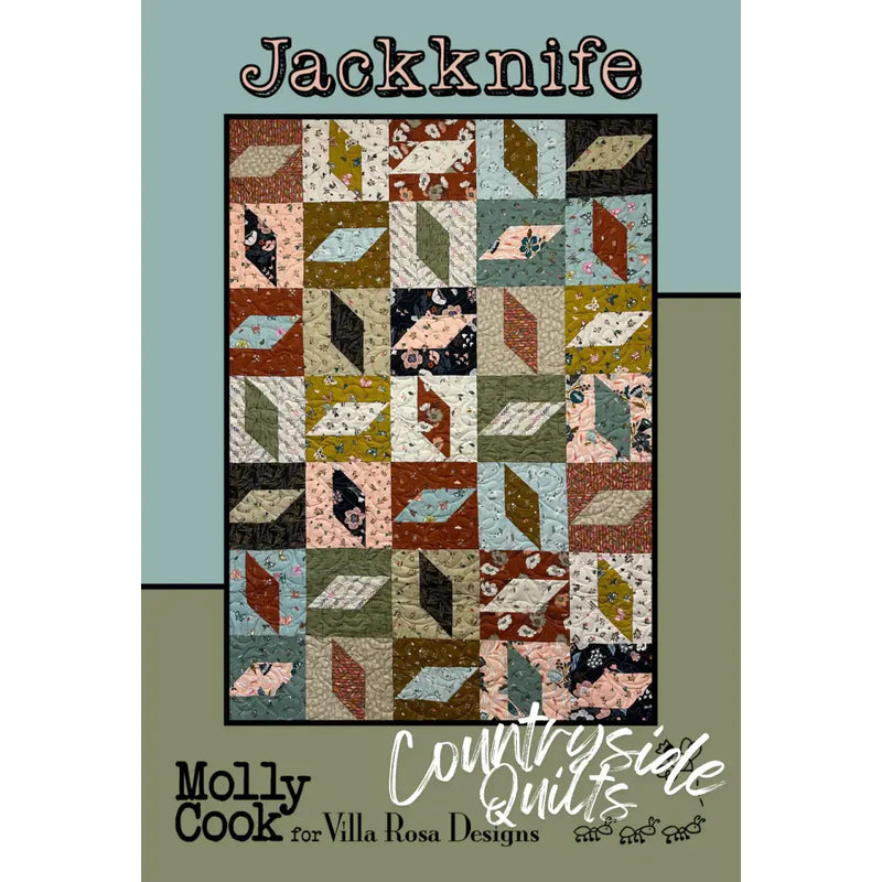 Villa Rosa Designs - Jackknife - Post Card Quilt Pattern