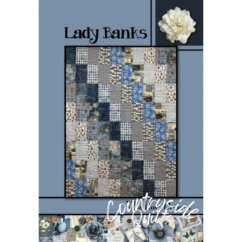 Villa Rosa Designs - Lady Banks - Post Card Quilt Pattern