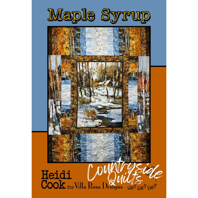 Villa Rosa Designs - Maple Syrup - Post Card Quilt Pattern