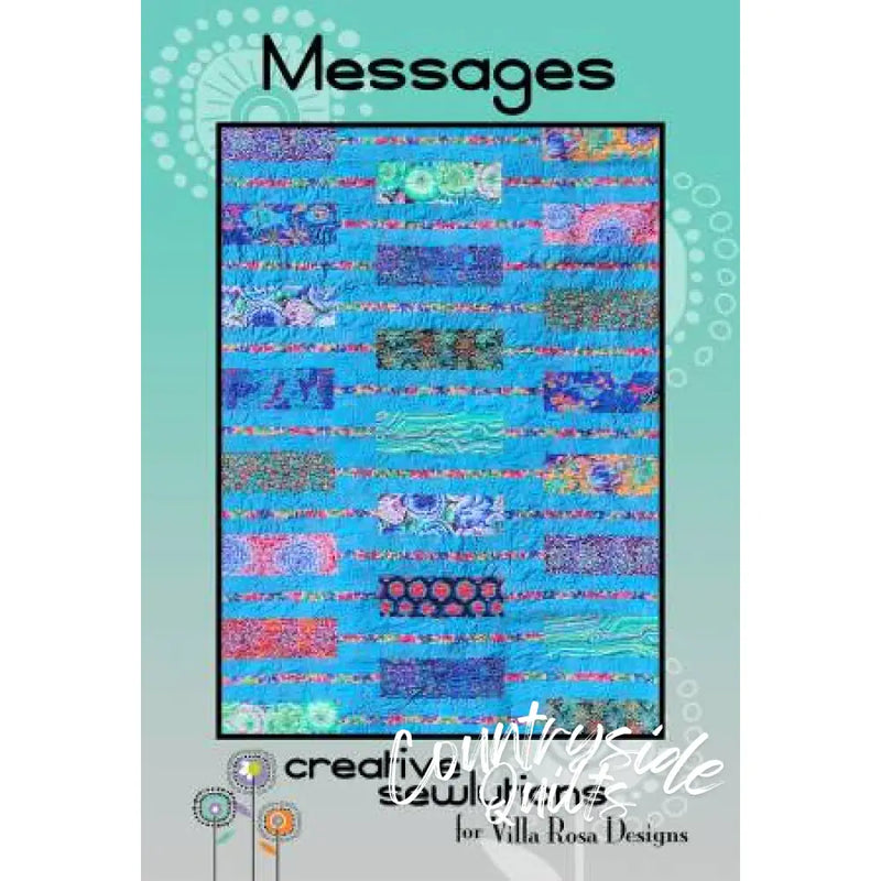 Villa Rosa Designs - Messages - Post Card Quilt Pattern