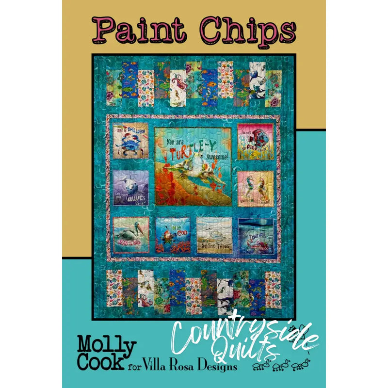Villa Rosa Designs - Paint Chips - Post Card Quilt Pattern