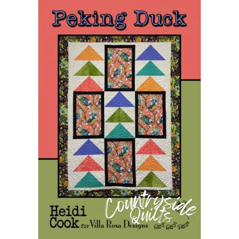 Villa Rosa Designs - Peking Duck - Post Card Quilt Pattern