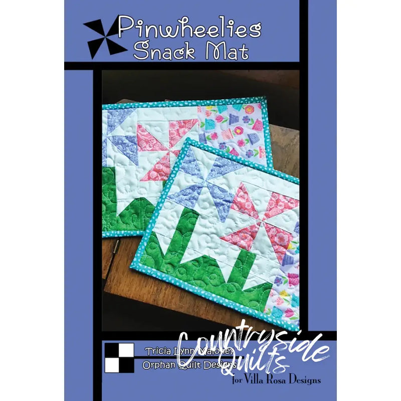 Villa Rosa Designs - Pinwheelies Snack Mat - Post Card
