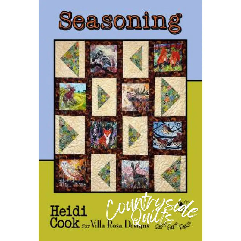 Villa Rosa Designs - Seasoning - Post Card Quilt Pattern