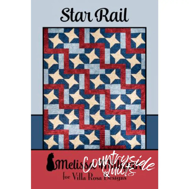 Villa Rosa Designs - Star Rail - Post Card Quilt Pattern