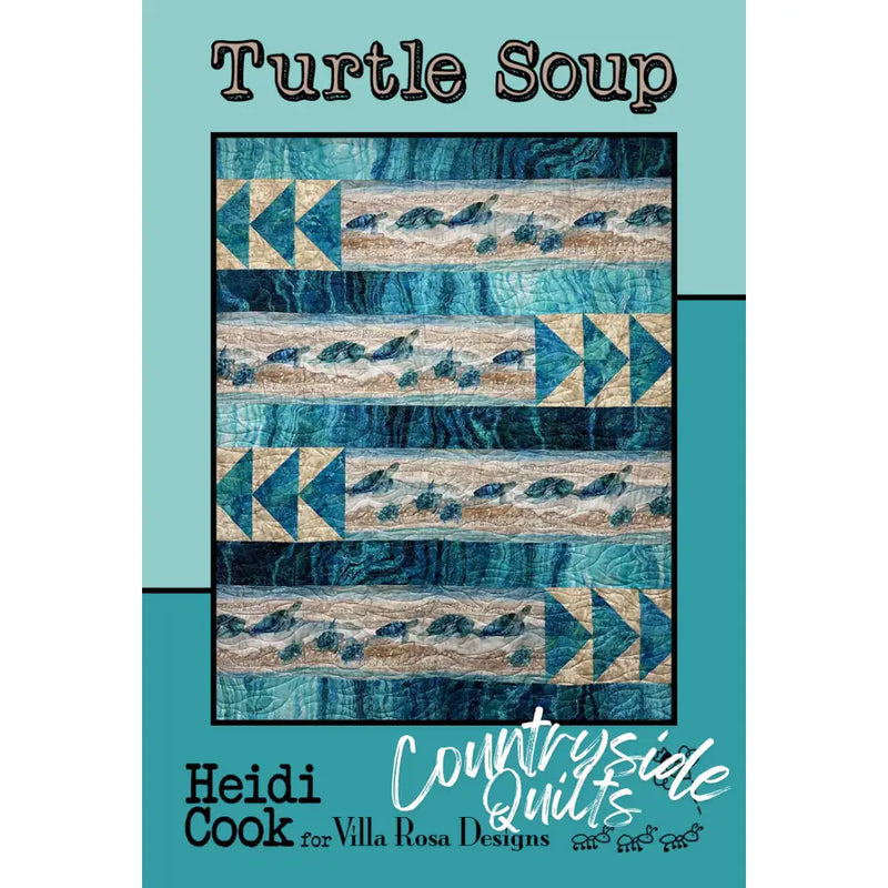 Villa Rosa Designs - Turtle Soup - Post Card Quilt Pattern