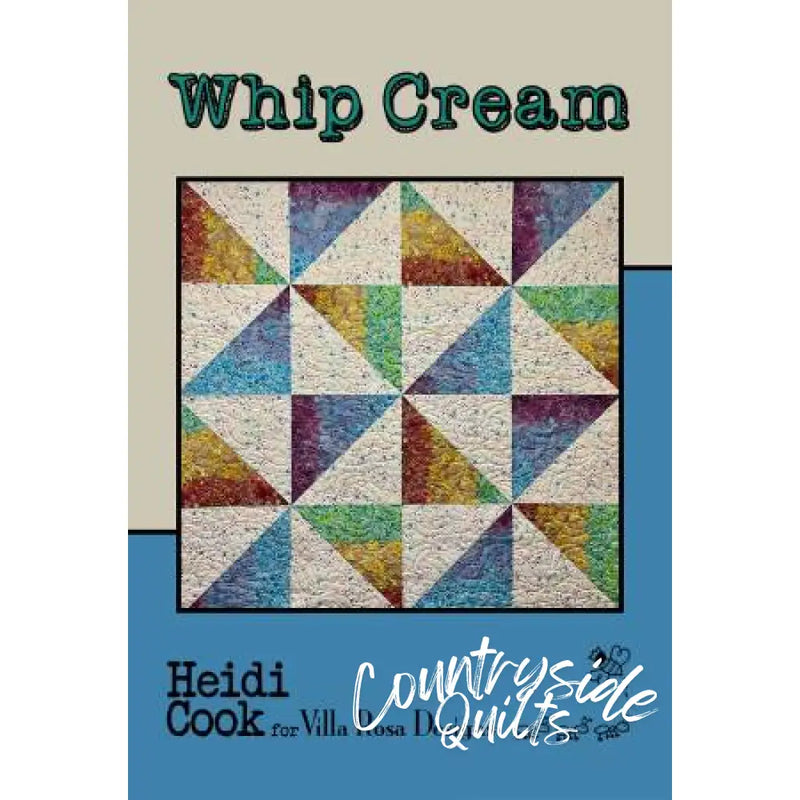 Villa Rosa Designs - Whip Cream - Post Card Quilt Pattern