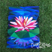 Water Lily Mini Pattern PT007