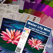 Water Lily Mini Quilt Kit QK007