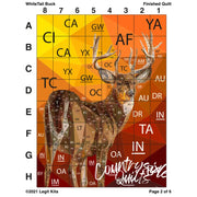 White Tail Buck Pattern PT021
