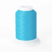 Woolly Nylon #182 - Radiant Turquoise Mini Cone Thread