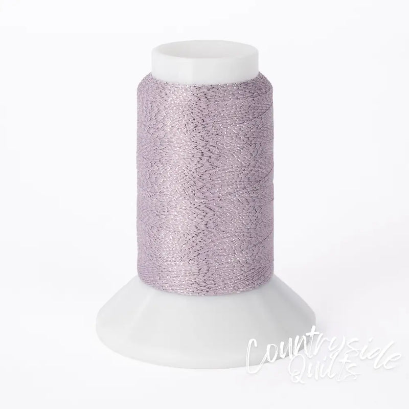 Woolly Nylon Metallic #317 - Pink Mini Cone Thread