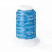 Woolly Nylon #VA103 - Variegated Blue Mini Cone Thread