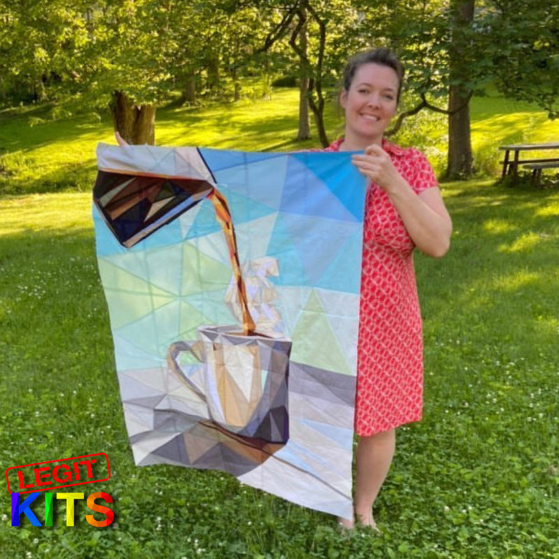 Little Coffee Quilt  Kit