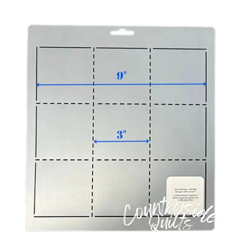 1884 9 Patch 9’’ Stencil NA