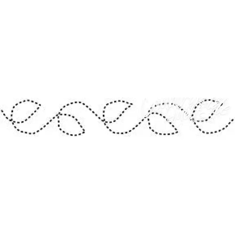 1948 Leaf Border 2’’x14’’ Stencil NA