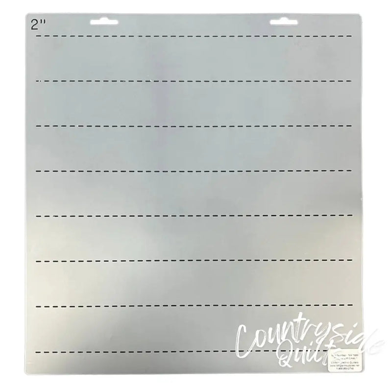 2142 2’’ Straight Lines 9’’ Stencil NA