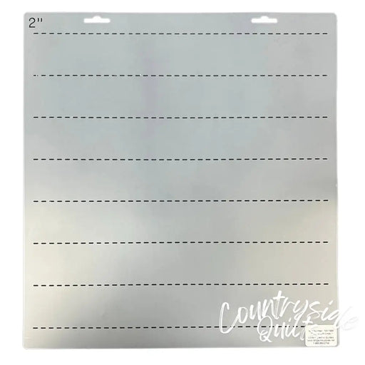 2142 2’’ Straight Lines 9’’ Stencil NA