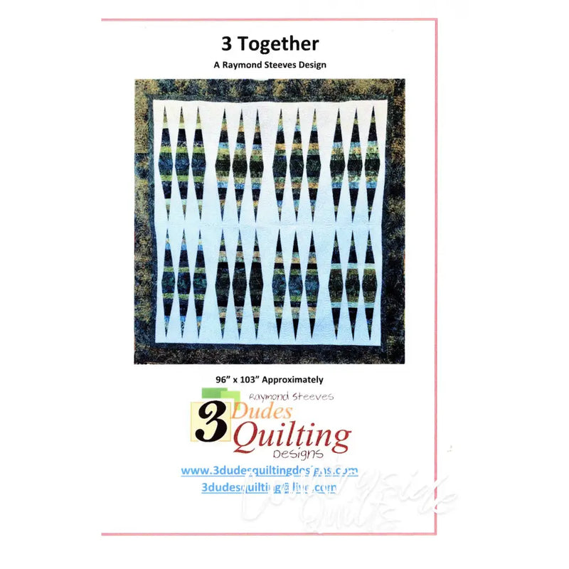 3 Together Quilt Pattern 85035 3DQ6956