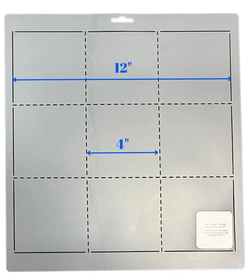 1885 9 Patch 12" Stencil