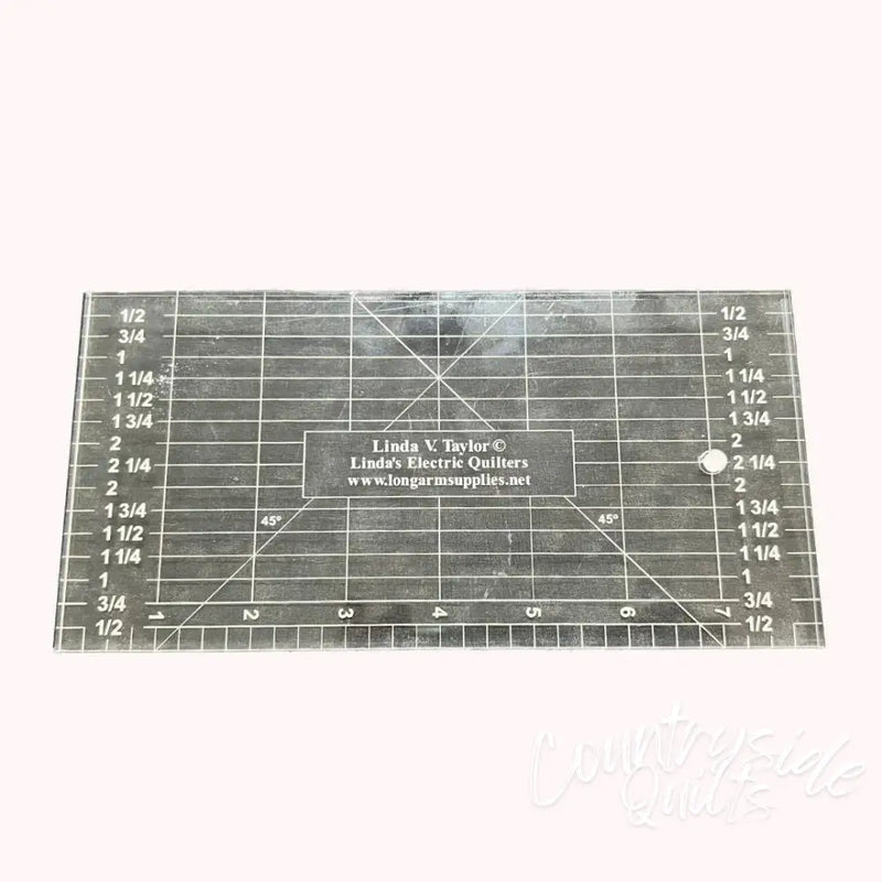 4’’ x 8’’ Ruler Template TMP-007