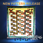 5 + = 12 Quilt Pattern 85035 3DQ6984