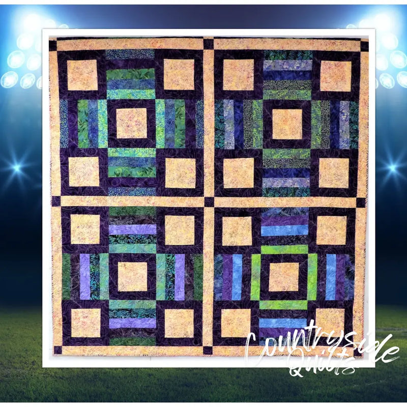 8 AROUND THE SQUARE Quilt Pattern 739406408584